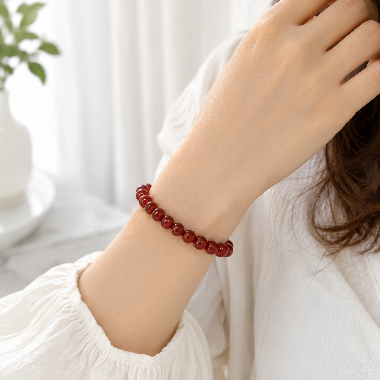 Red Carnelian Bracelet – Confidence & Vitality