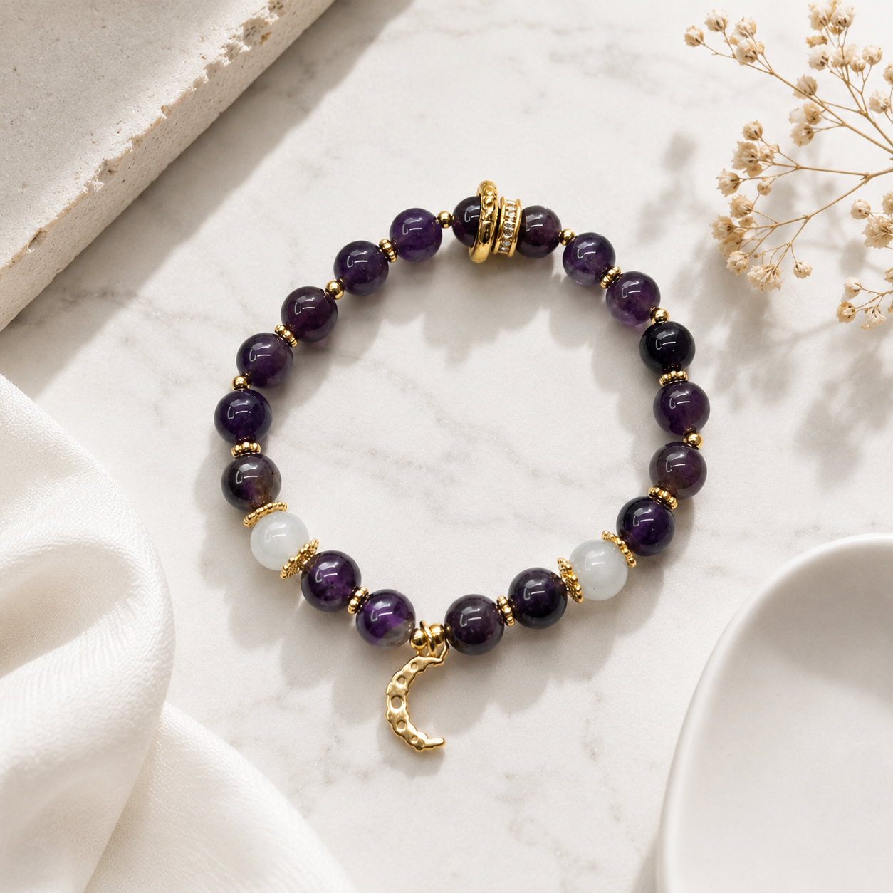 Amethyst Bracelet – Calm & Inner Balance