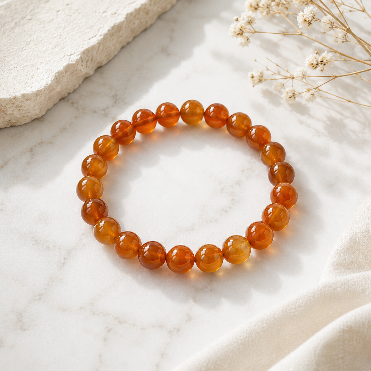 Carnelian Bracelet – Confidence & Vitality