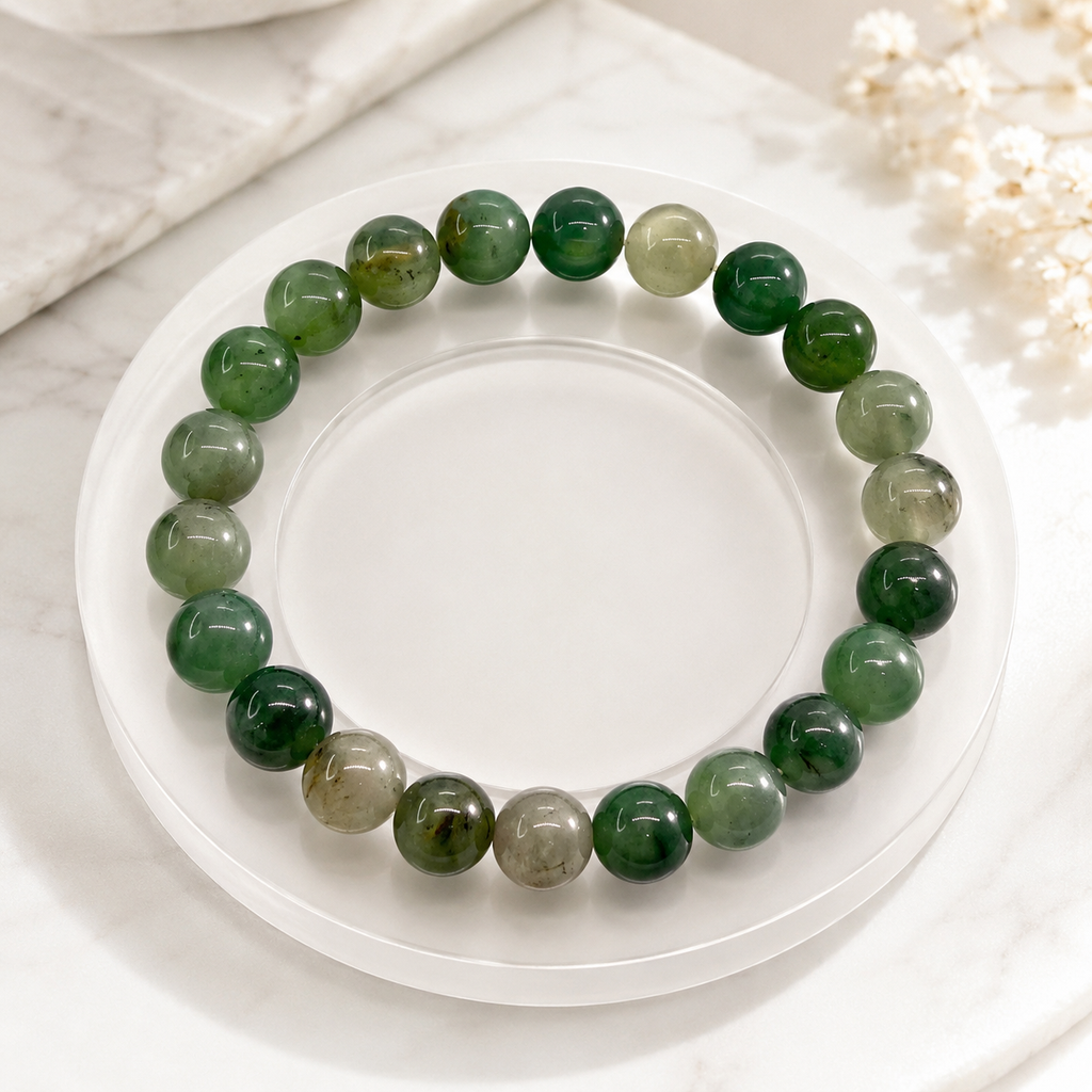 Green Aventurine Bracelet – Growth & Balance